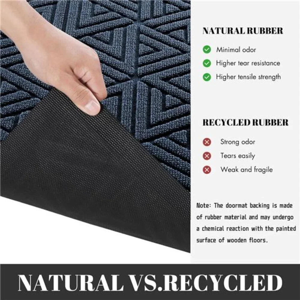 Door Mat Outdoor Entrance, Heavy Duty Sturdy Front Welcome matt for Outside Home